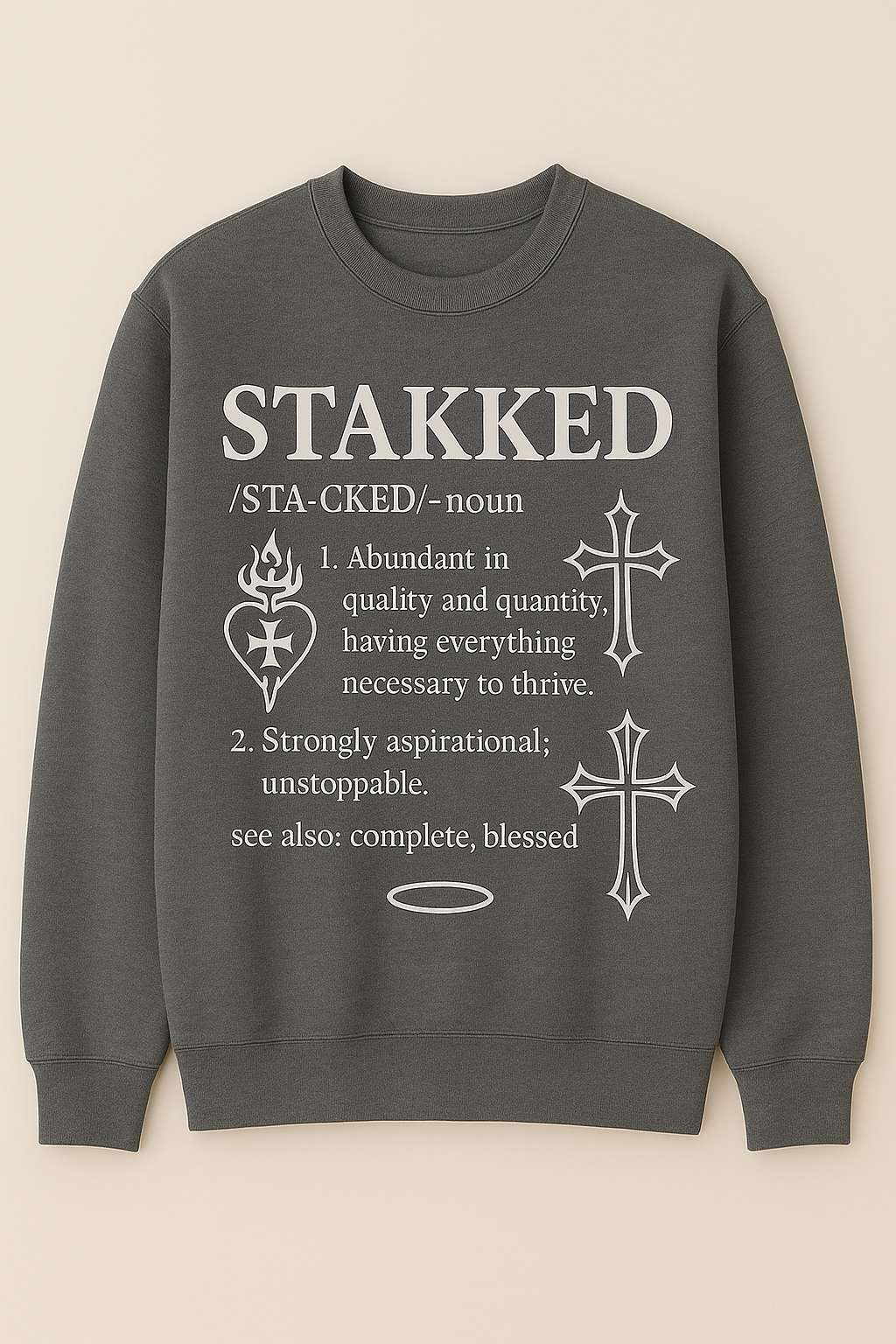 STAKKED™ Definition Crewneck – Abundant By Design