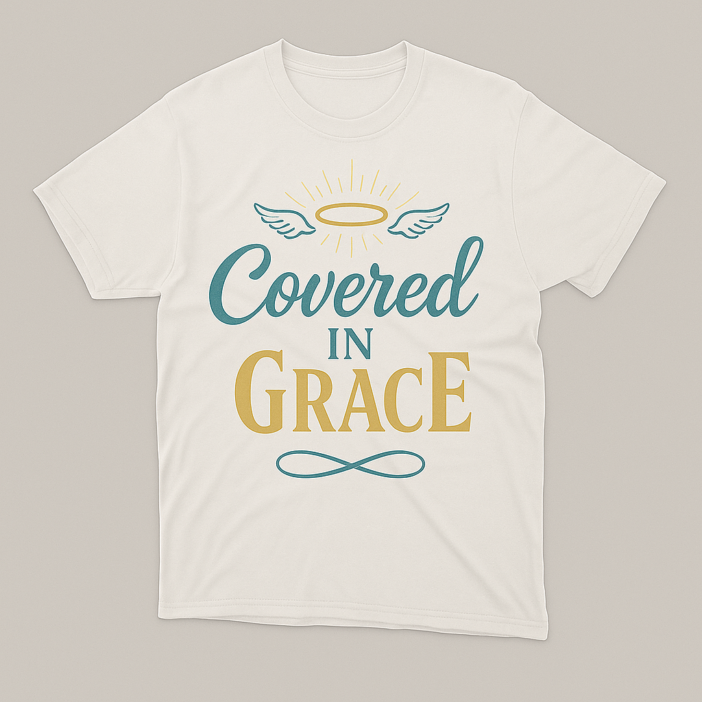 Covered in Grace Tee – STAKKED Originals