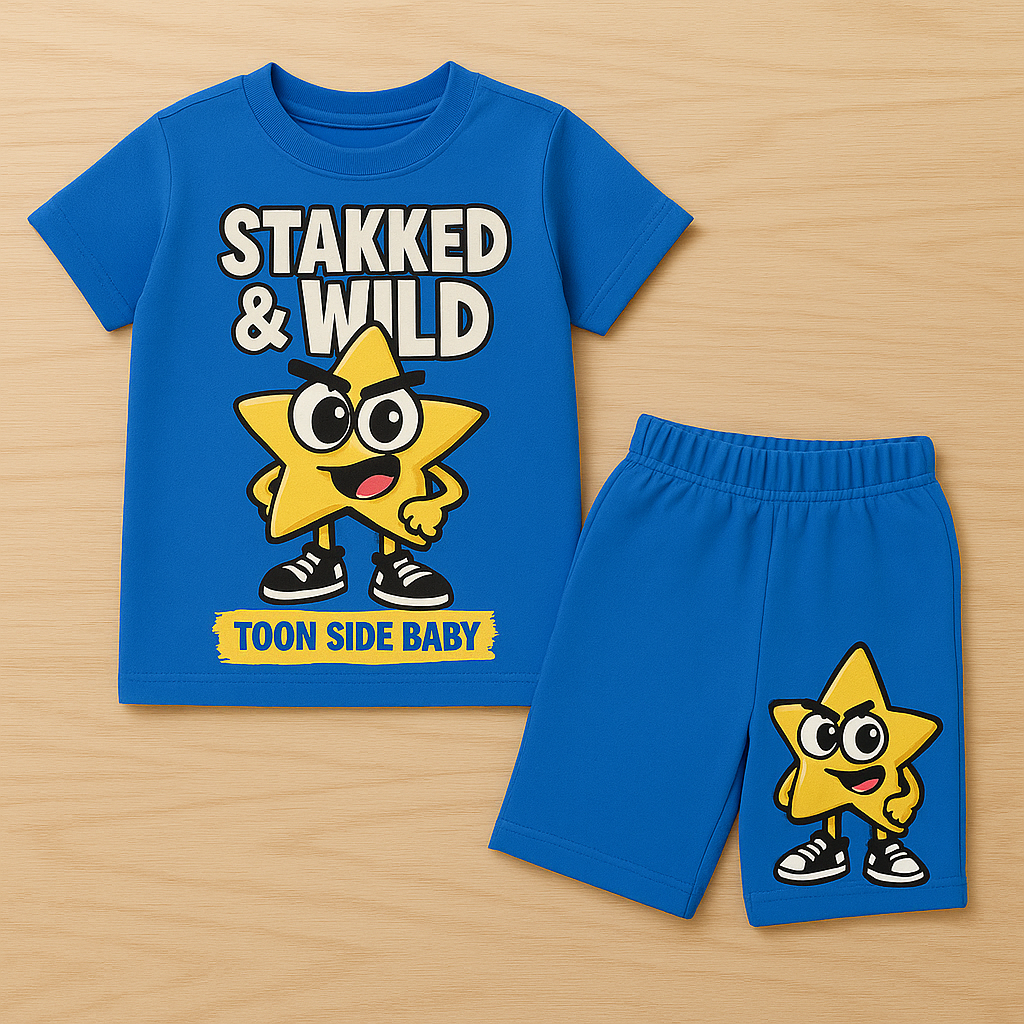 STAKKED & WILD Kids Set – Toon Side Baby Edition