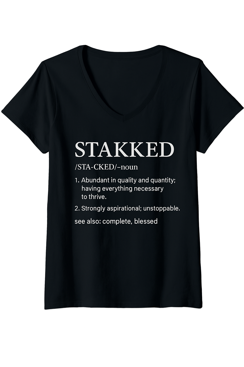 STAKKED unisex Tshirt