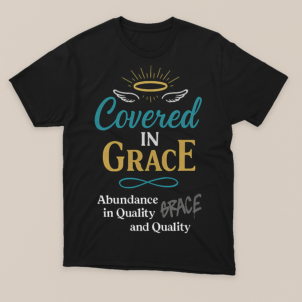 Covered in Grace Tee – STAKKED Originals