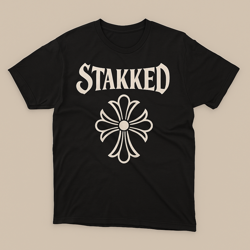 STAKKED Gothic Emblem Tee