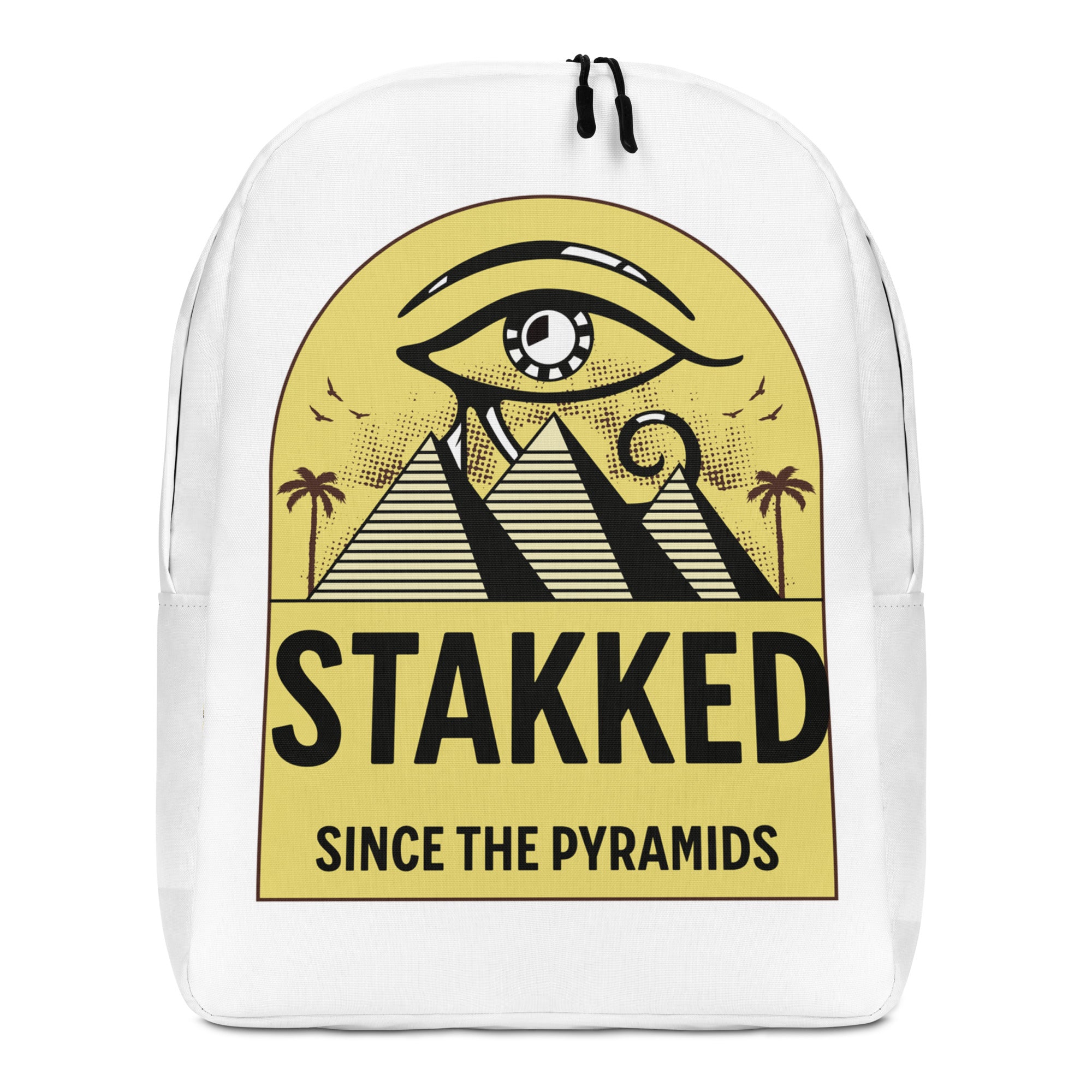 STAKKED Pyramids Minimalist Backpack