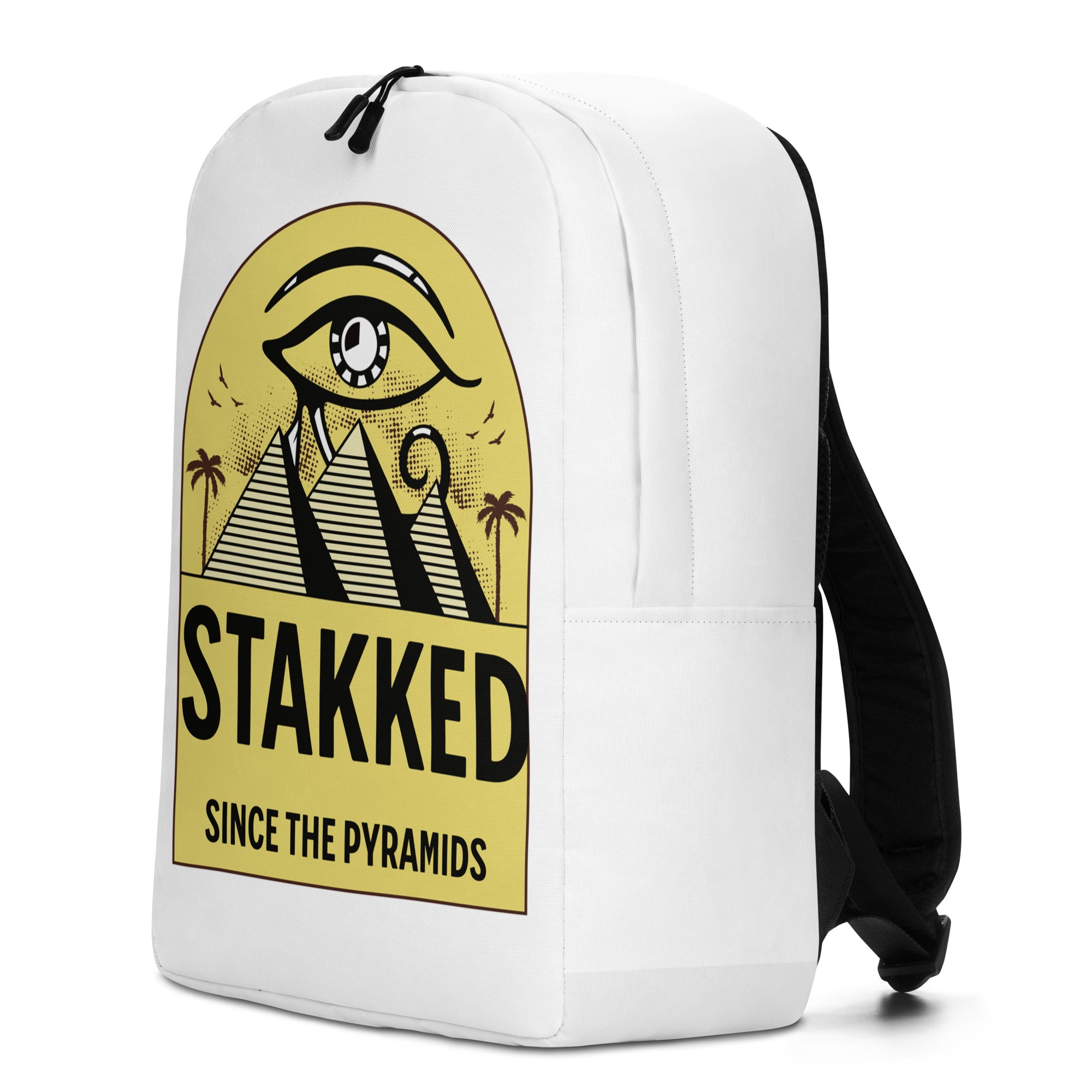STAKKED Pyramids Minimalist Backpack