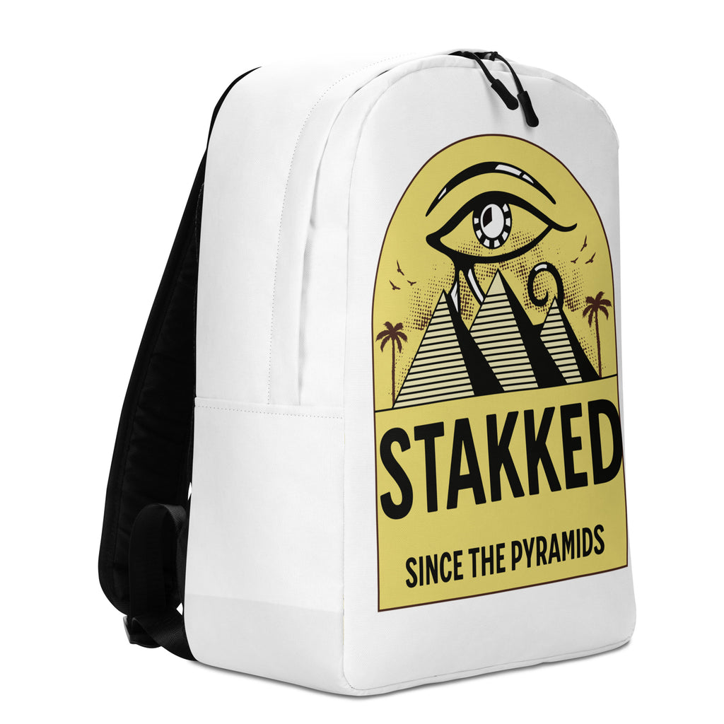 STAKKED Pyramids Minimalist Backpack