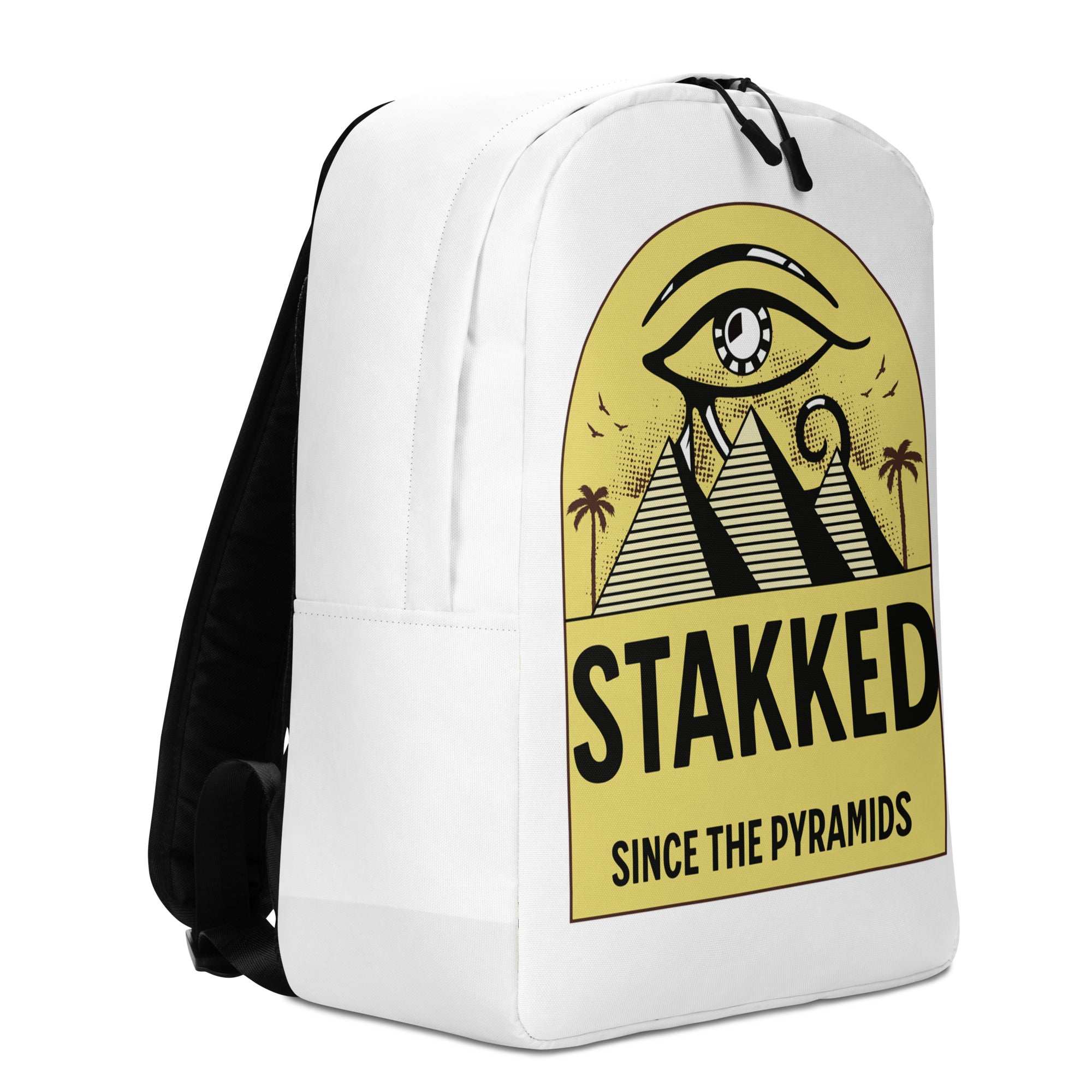 STAKKED Pyramids Minimalist Backpack