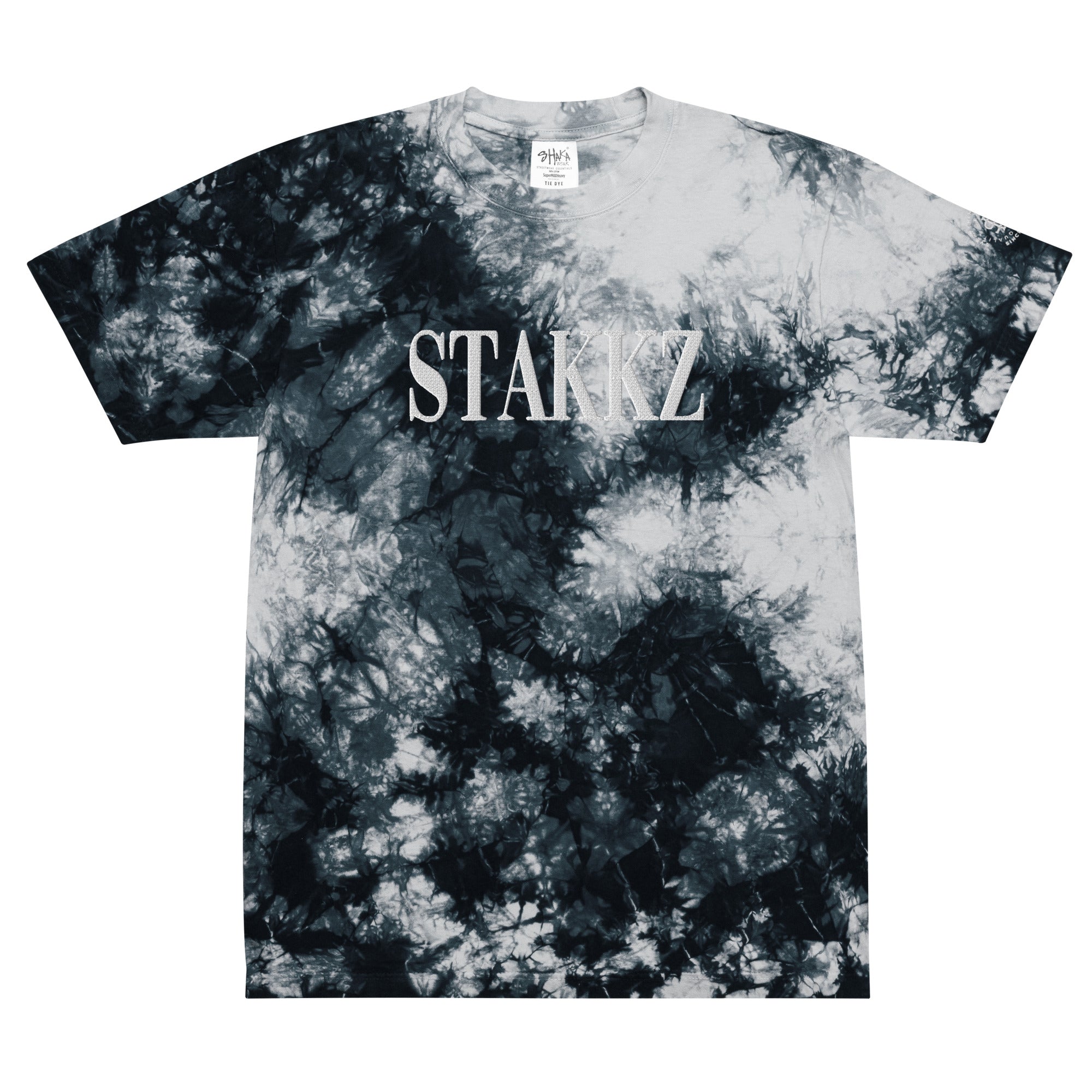 STAKKZ Oversized tie-dye t-shirt