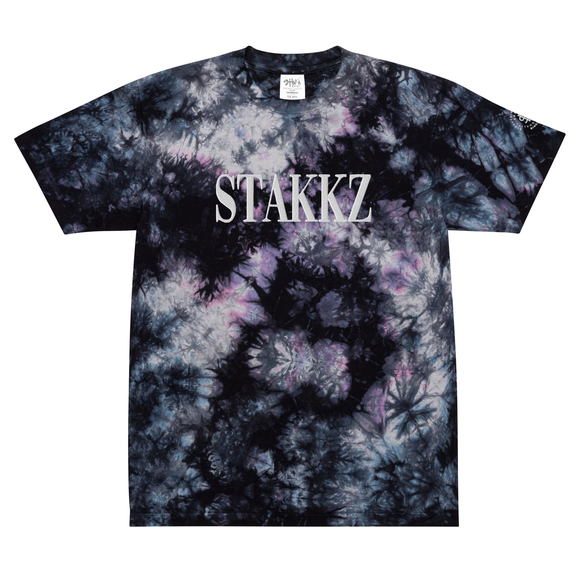STAKKZ Oversized tie-dye t-shirt