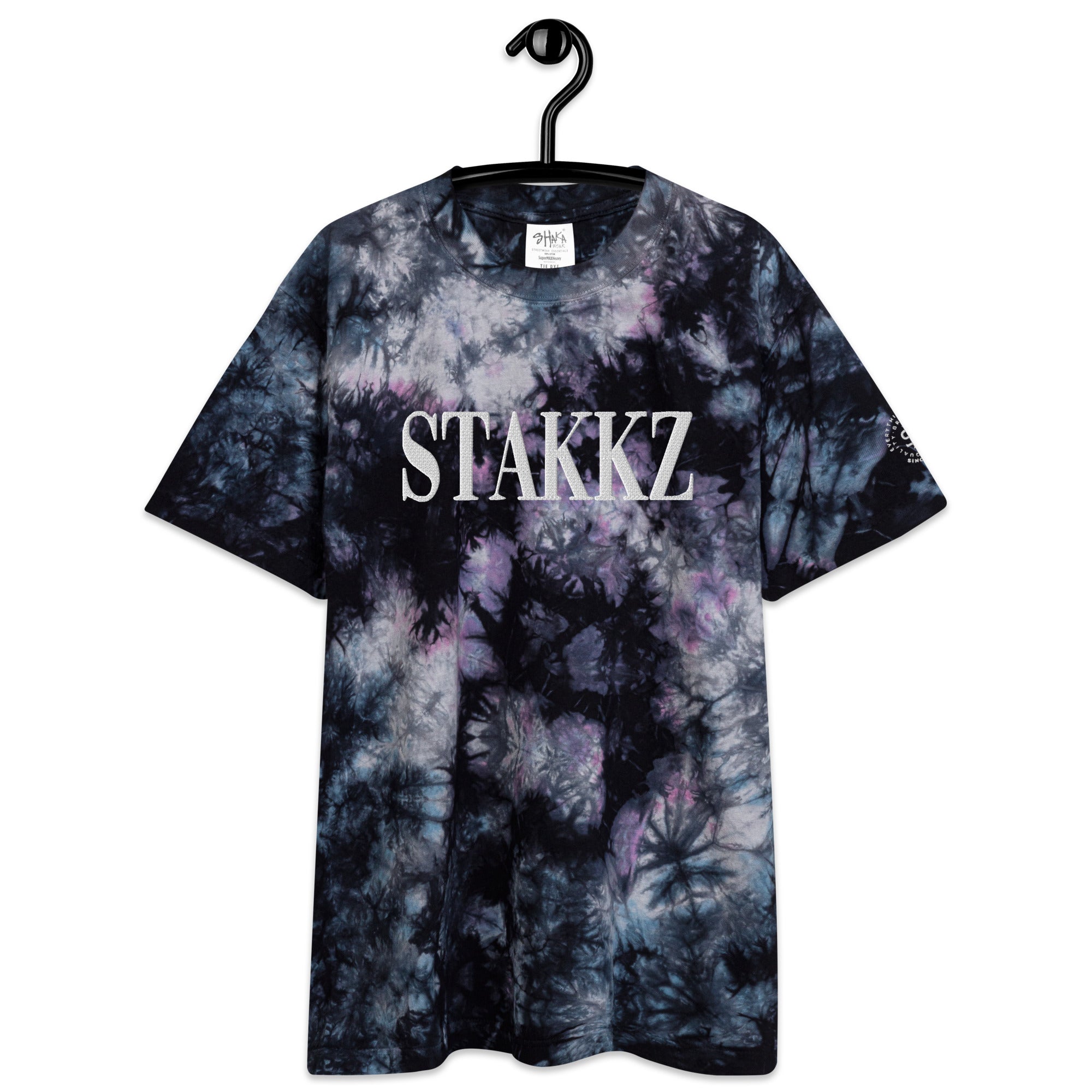 STAKKZ Oversized tie-dye t-shirt