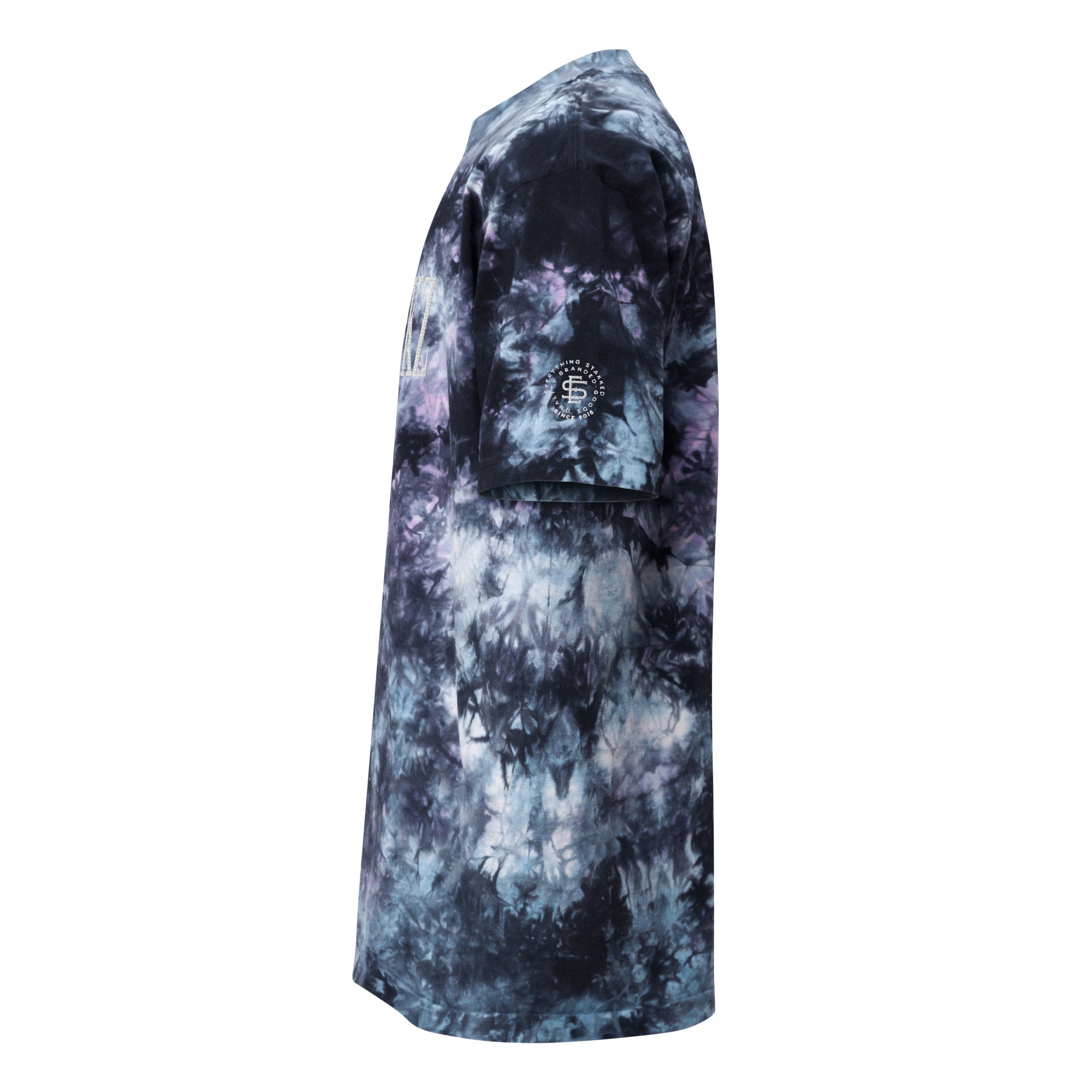 STAKKZ Oversized tie-dye t-shirt