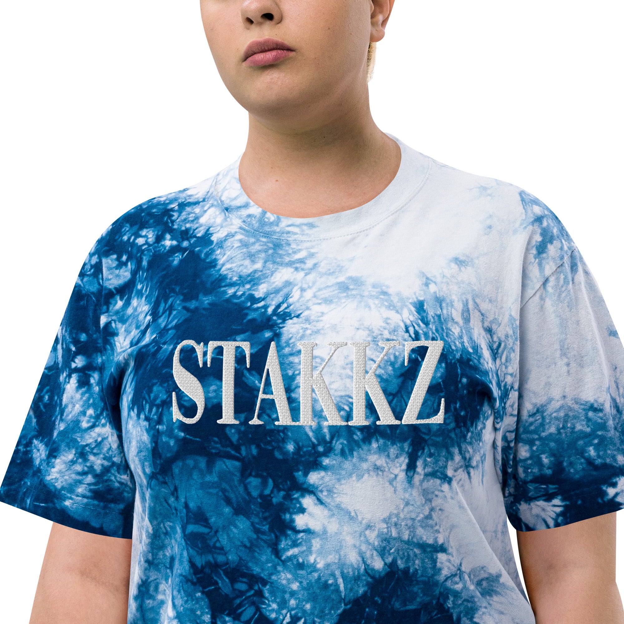 STAKKZ Oversized tie-dye t-shirt